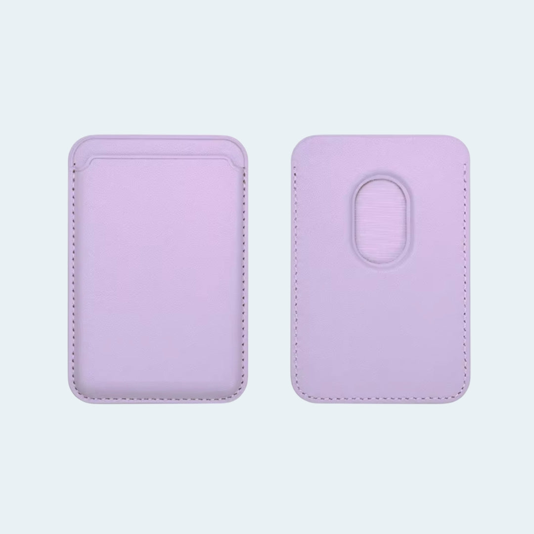 Cartera De Cuero Magnética