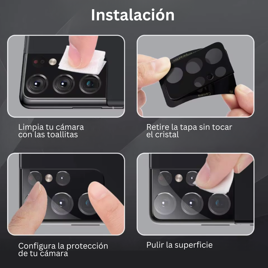Protección completa de la cámara - Xiaomi/Redmi (2 piezas)
