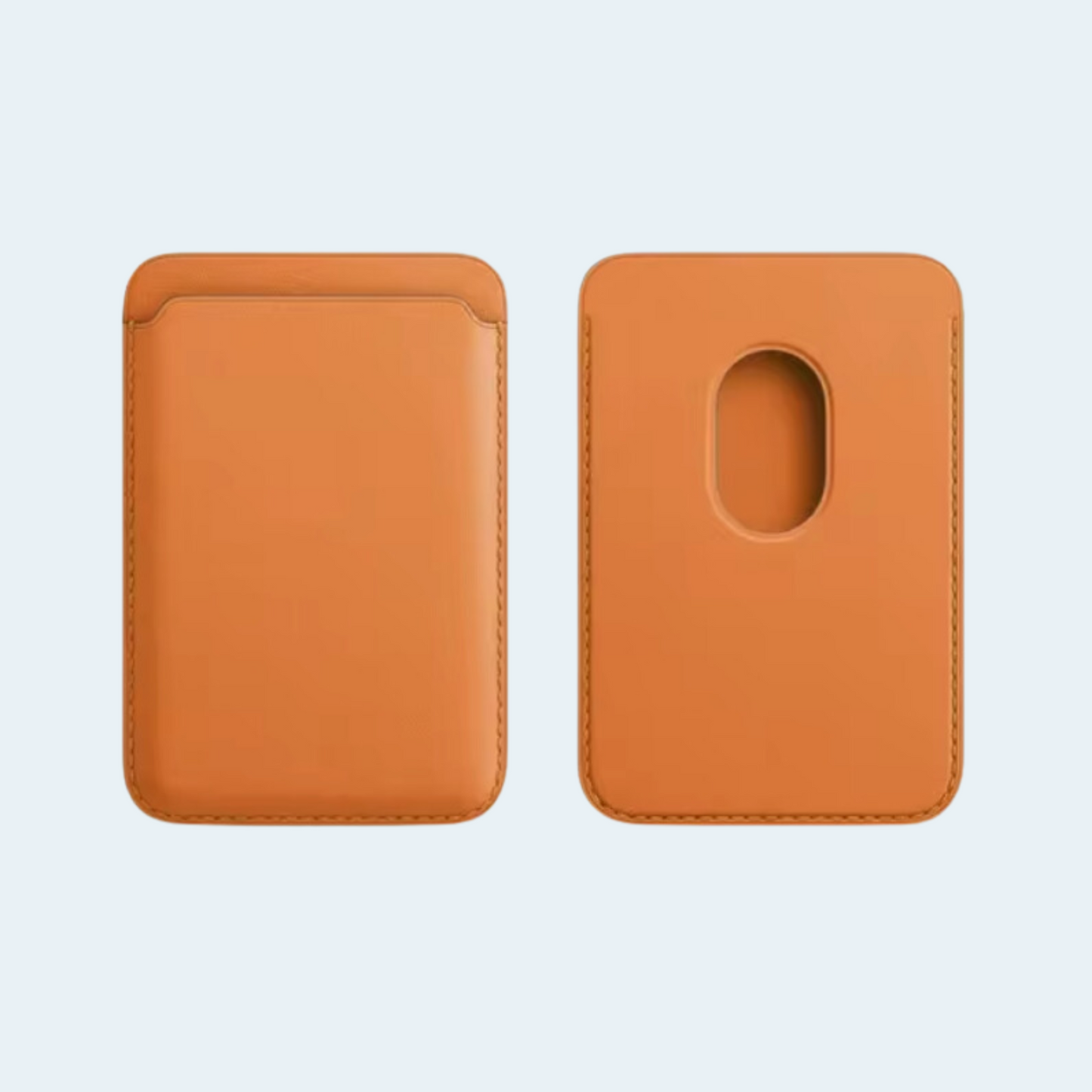 Cartera De Cuero Magnética