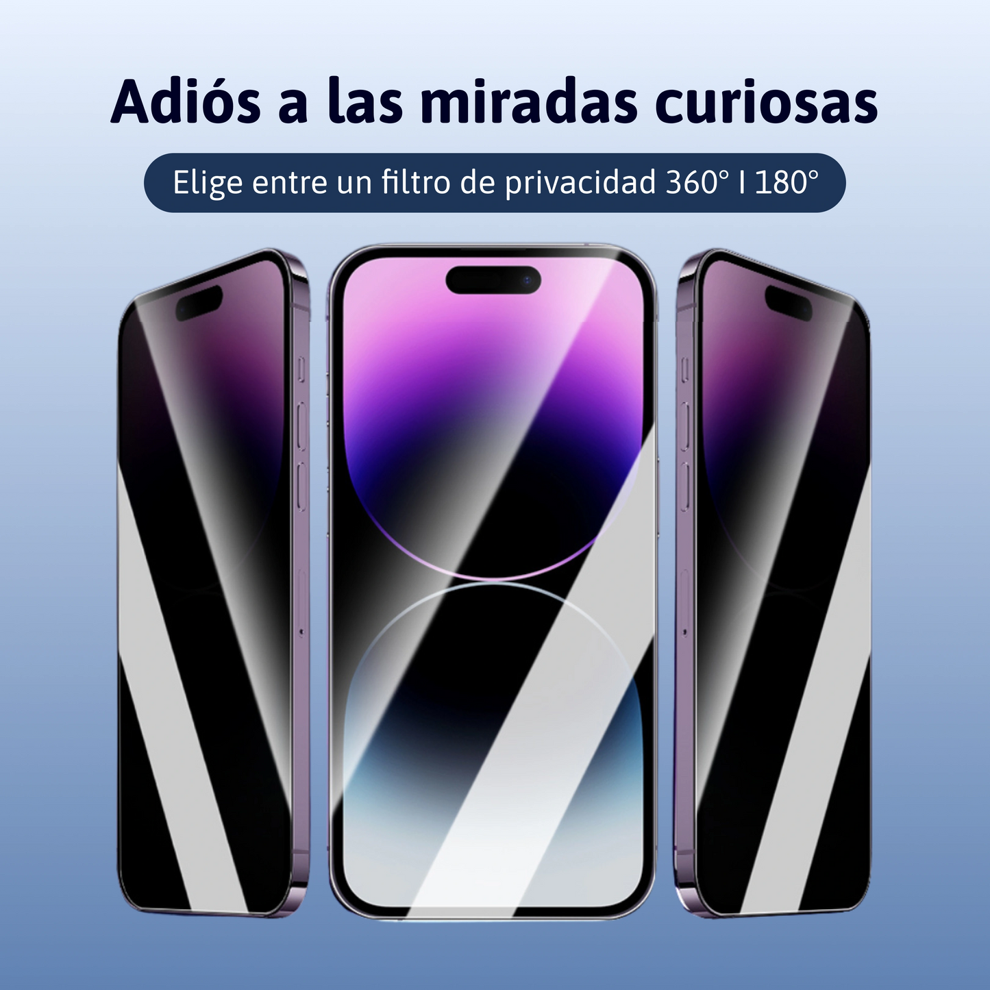 Protector de pantalla 3 en 1 - Xiaomi/Redmi
