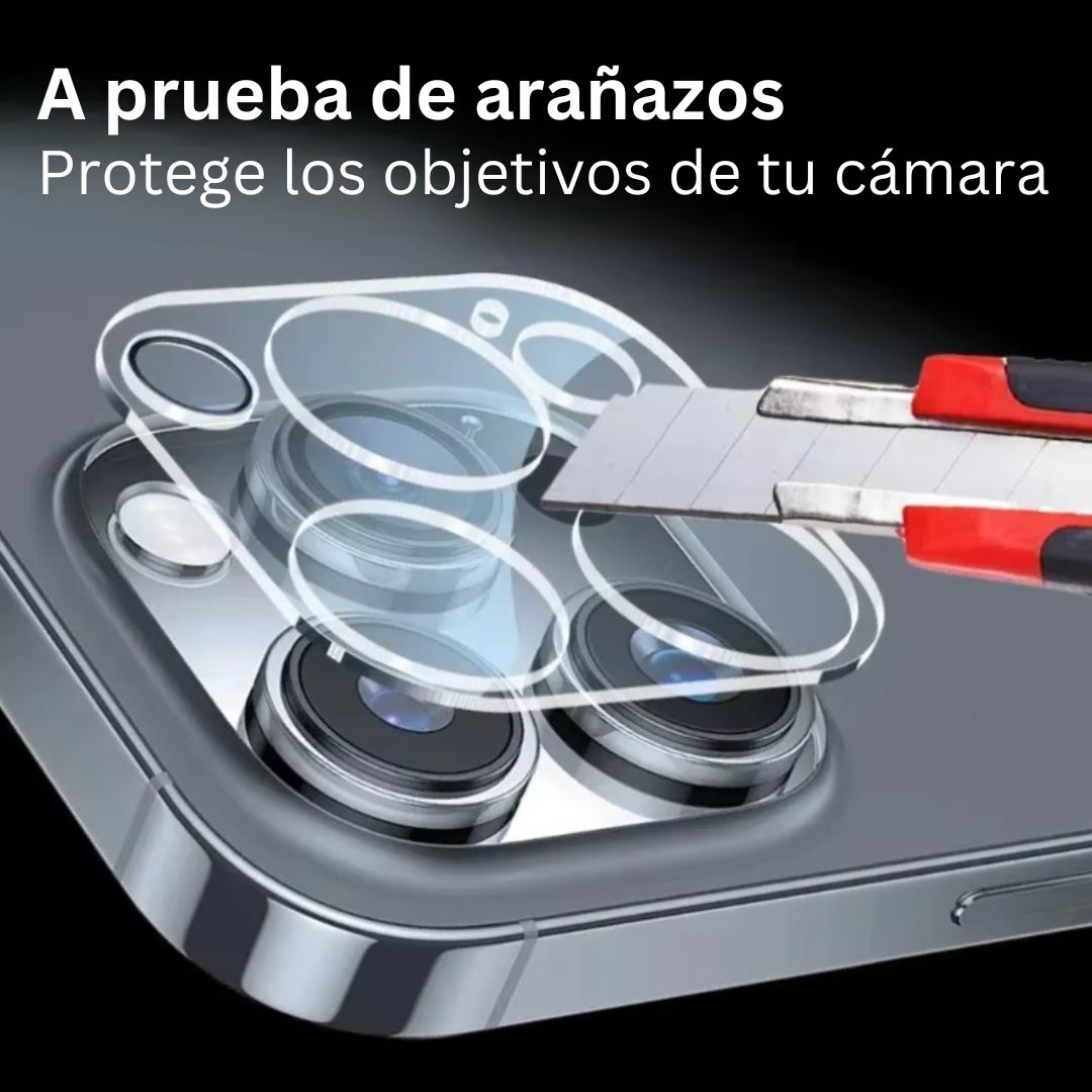 Protección completa de la cámara - iPhone (2 piezas)