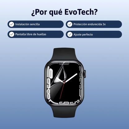 Protector de pantalla 3 en 1 para Apple Watch