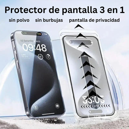 Protector de pantalla 3 en 1 - iPhone