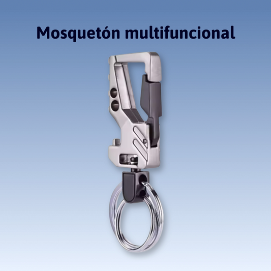 Mosquetón multifuncional