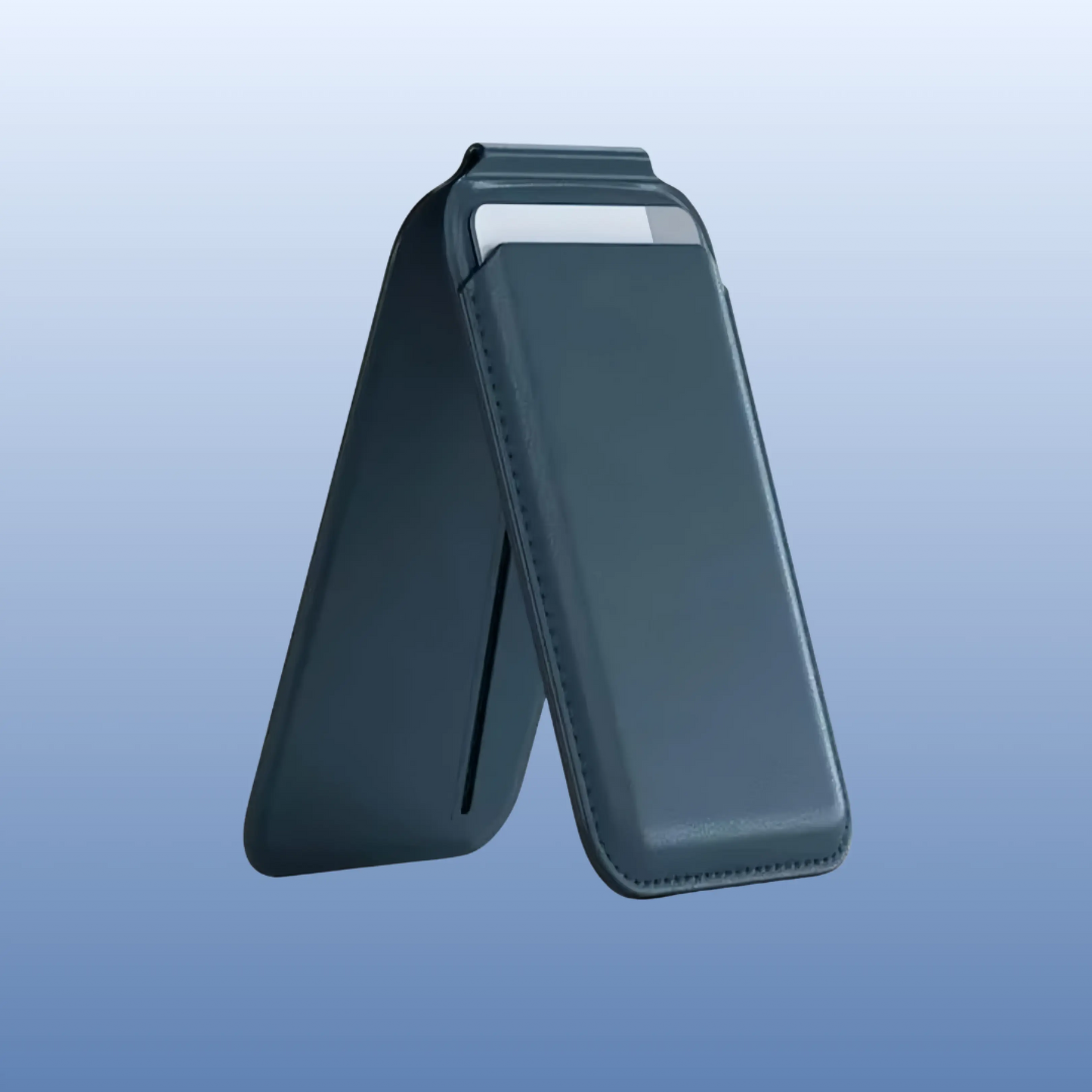 Cartera de piel plegable