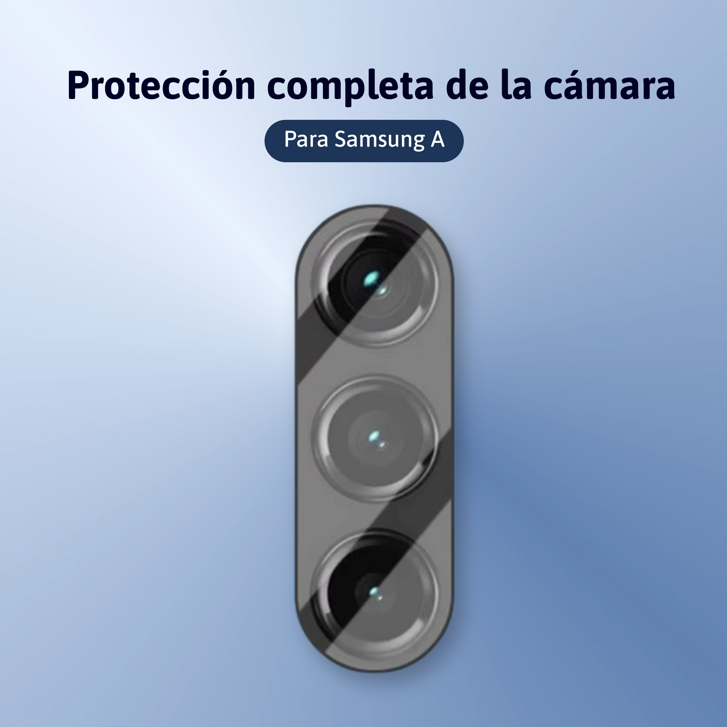 Protección completa de la cámara - Samsung-A (2 piezas)