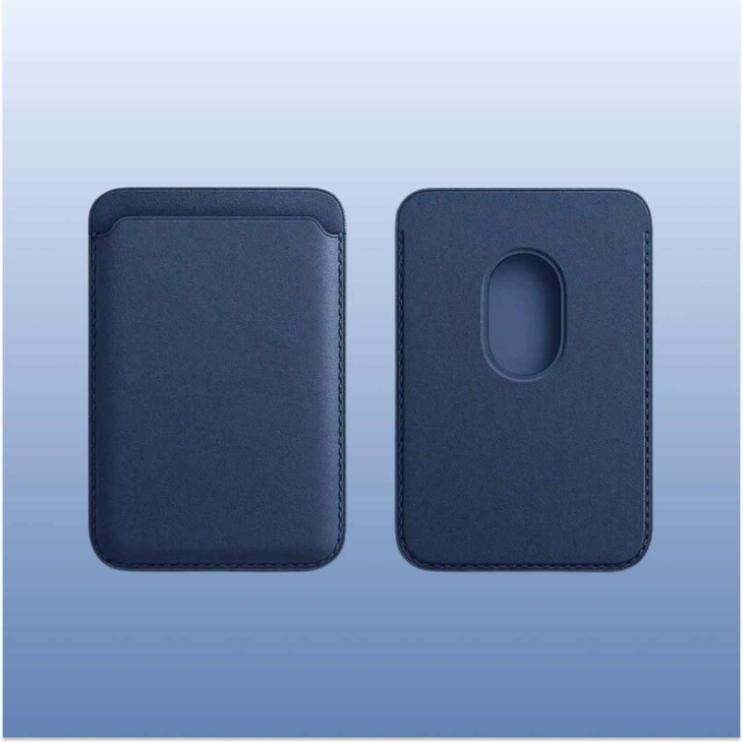 Cartera De Cuero Magnética