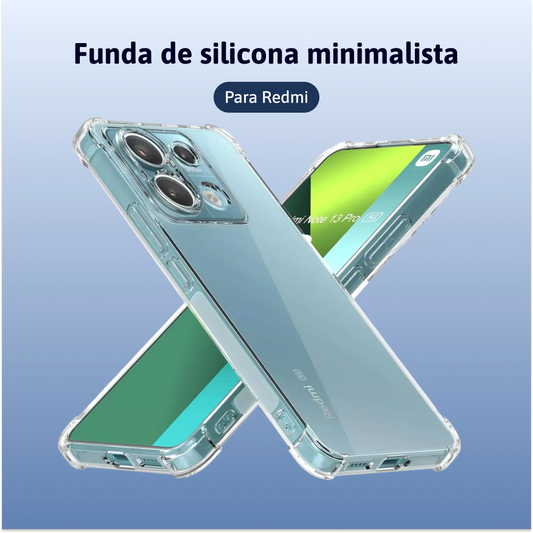 Funda de silicona minimalista - Redmi