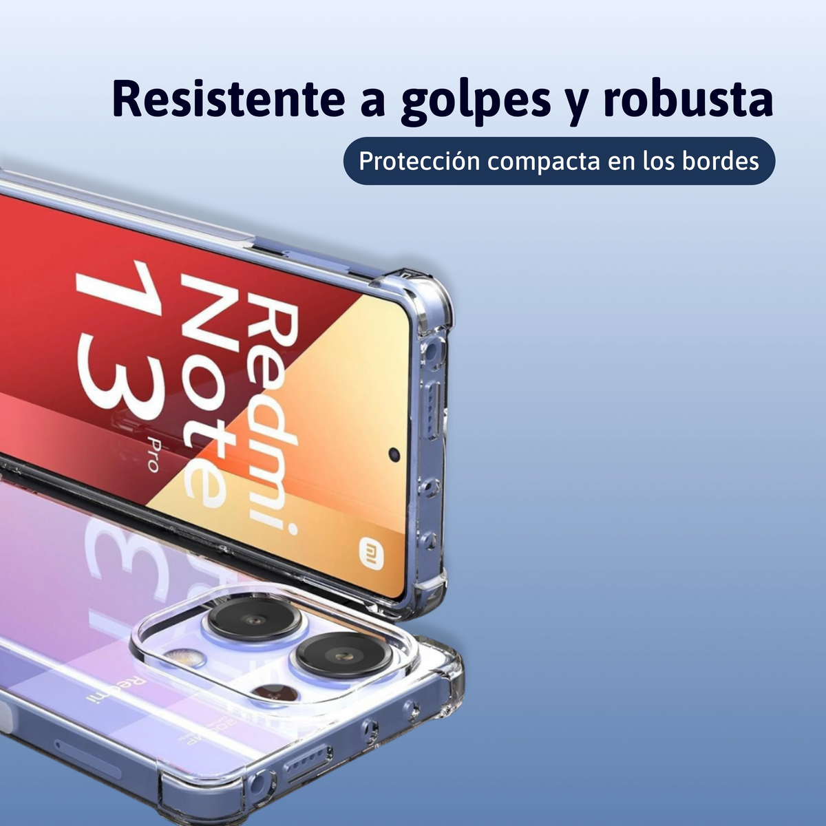 Funda de silicona minimalista - Redmi