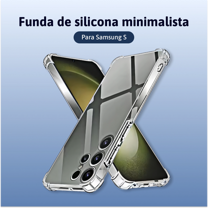 Funda de silicona minimalista - Samsung S