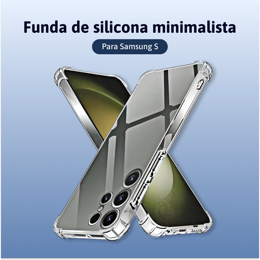 Funda de silicona minimalista - Samsung S