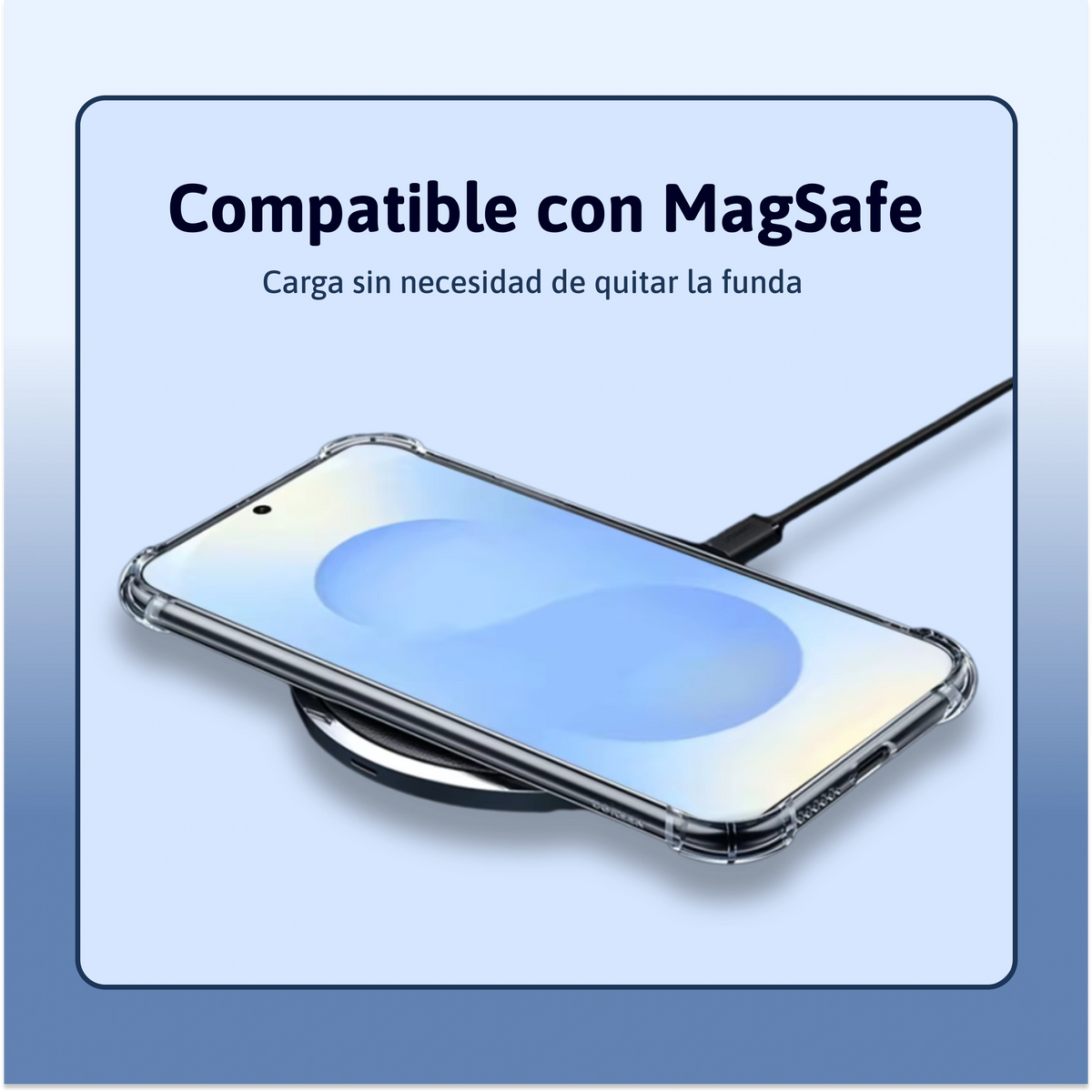 Funda de silicona minimalista - Samsung S