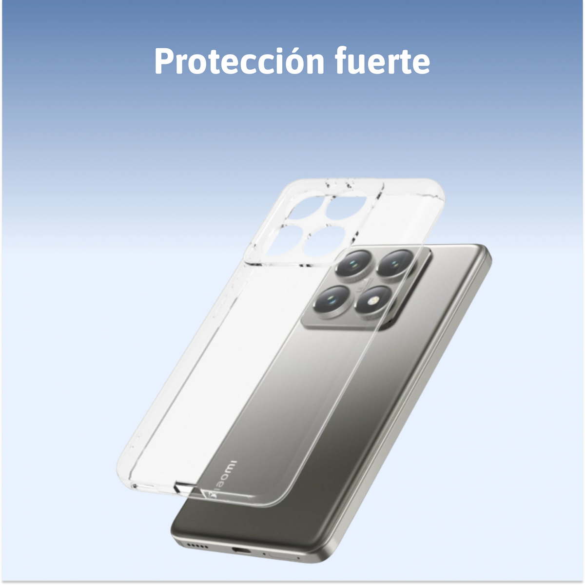 Funda de silicona minimalista - Xiaomi