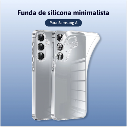 Funda de silicona minimalista Samsung A