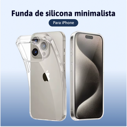 Funda de silicona minimalista
