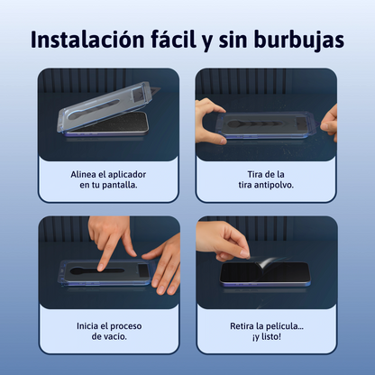 Protector de pantalla 3 en 1 - Samsung-A