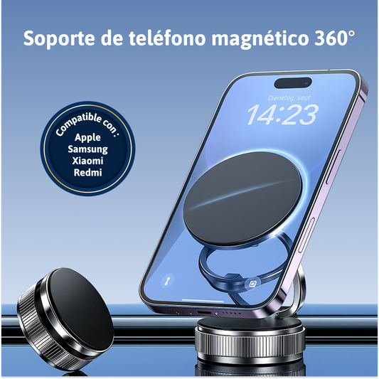 Soporte de teléfono magnético 360°