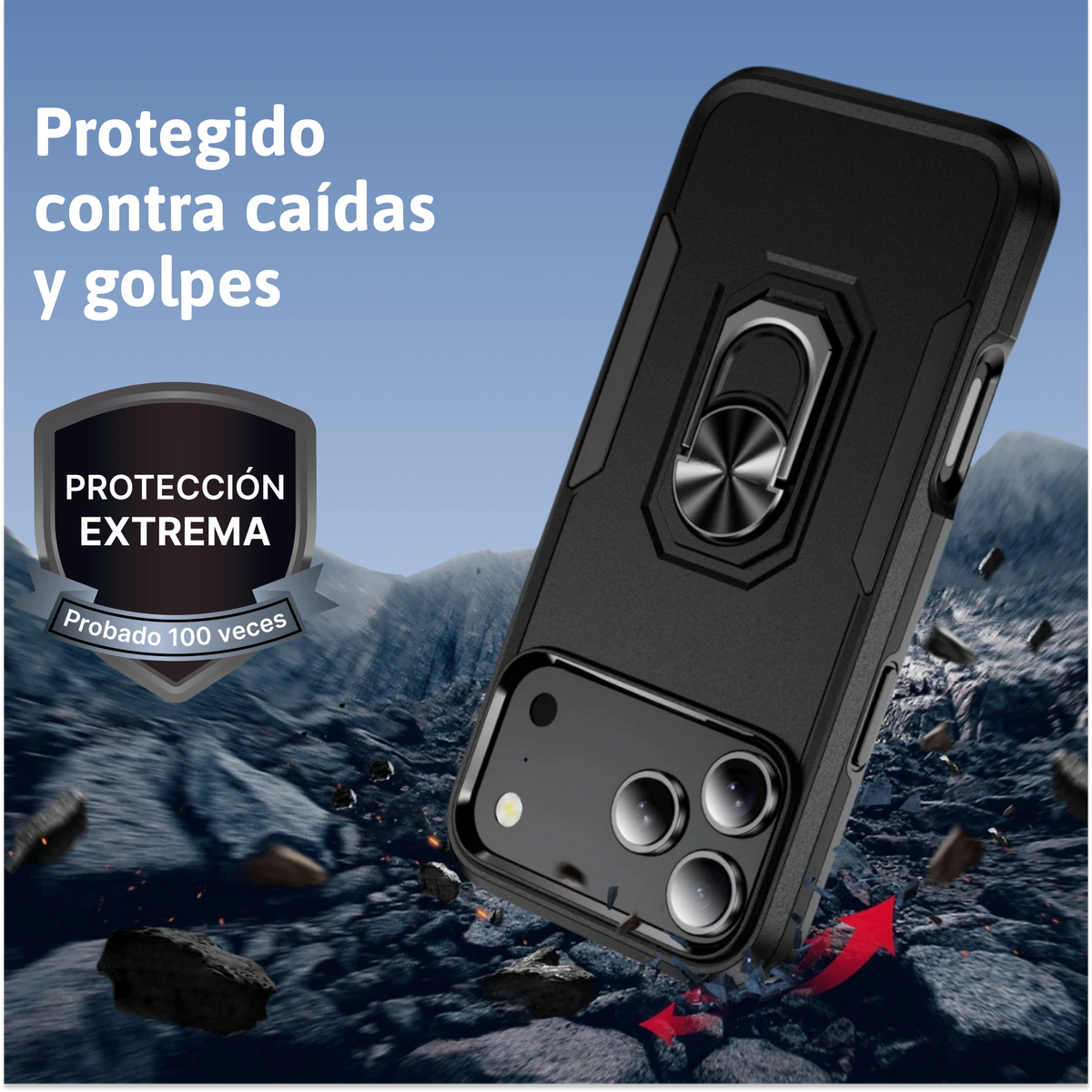 Funda de teléfono ultra resistente - iPhone 18 Pro/ 18 Pro Max/ 17/ Air/ Pro/ Pro Max