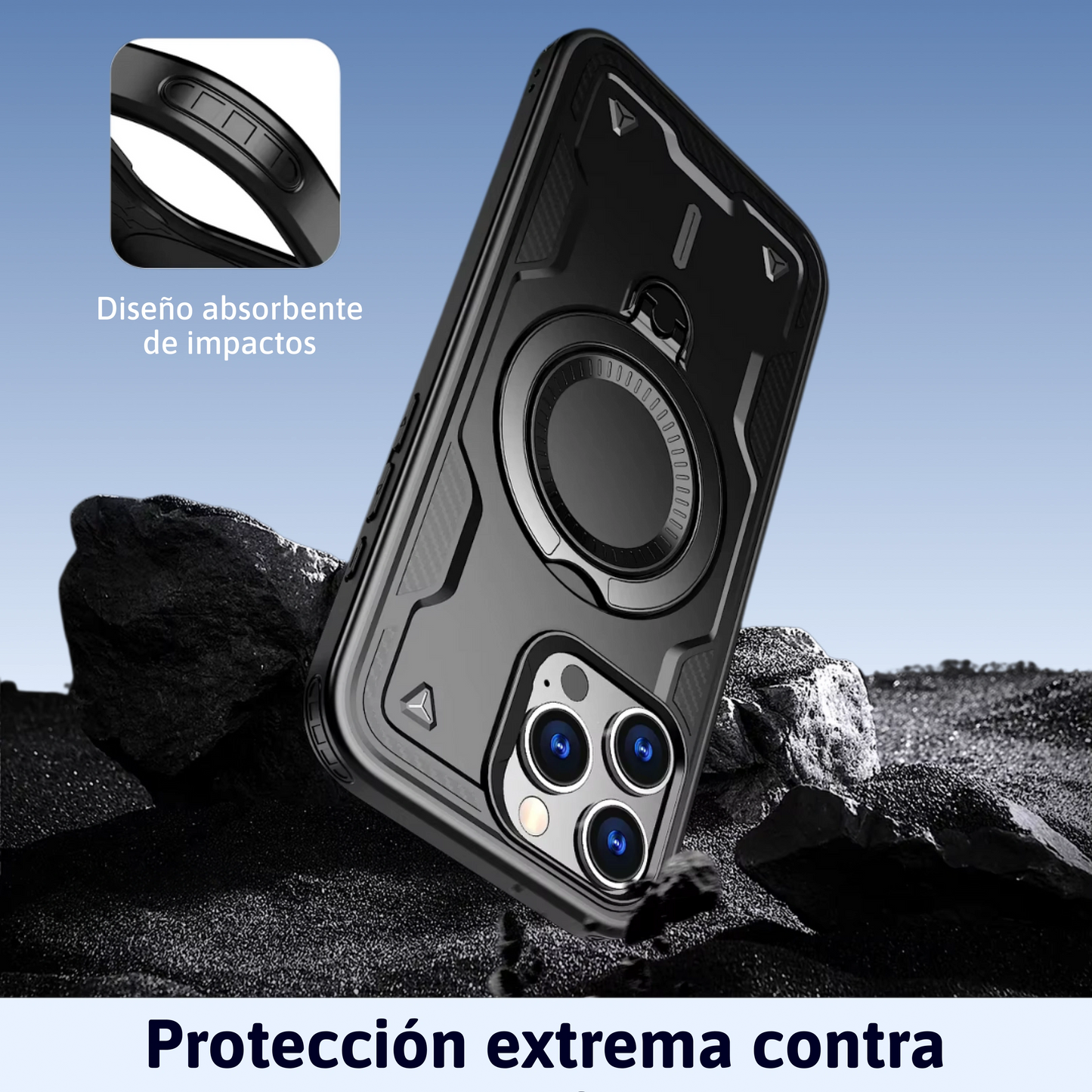 Funda de teléfono ultra resistente