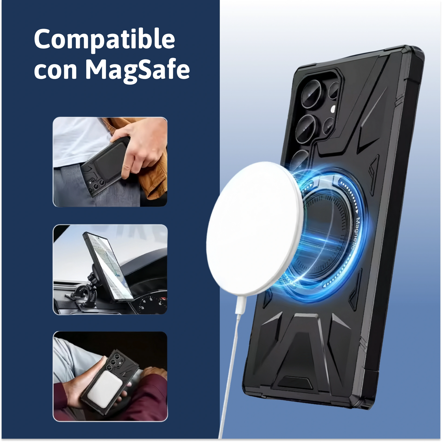 Funda de teléfono ultra resistente - Samsung S