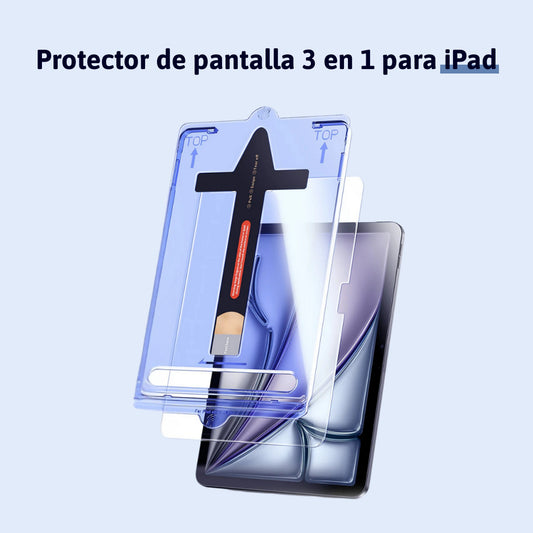 Protector de pantalla 3 en 1 para iPad